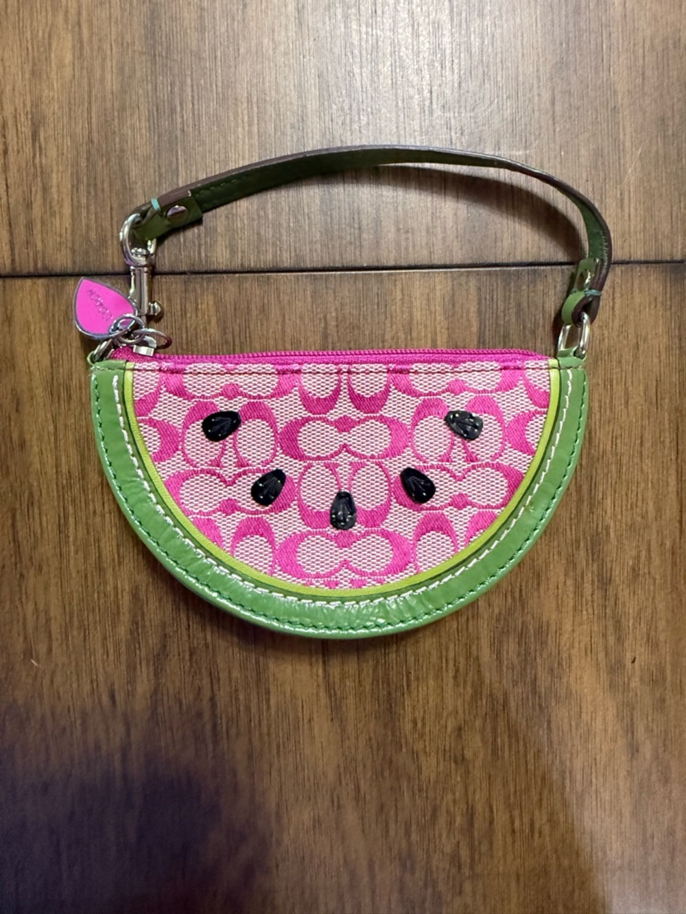 Coach Watermelon Coin Purse Pouch